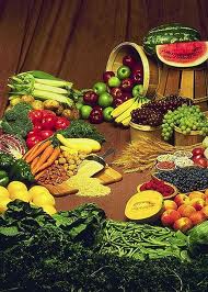 Picture 4 of many healthy fruits and vegetables